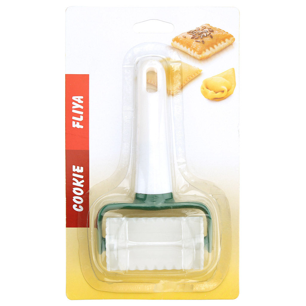 Нож для теста пластмассовый Квадрат 8,5х16см, в блистере (Китай) - Домашняя мода фото 2