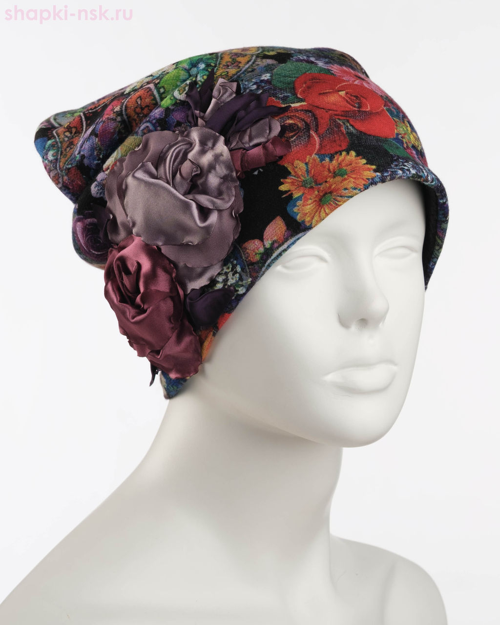 Колпак Розы 2 Бини женская флис (56-58)