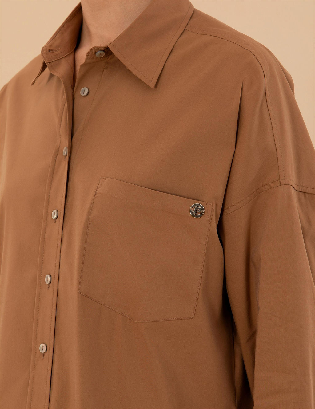 Camel Oversize Uzun Kollu G_mlek - Pierre cardin фото 7