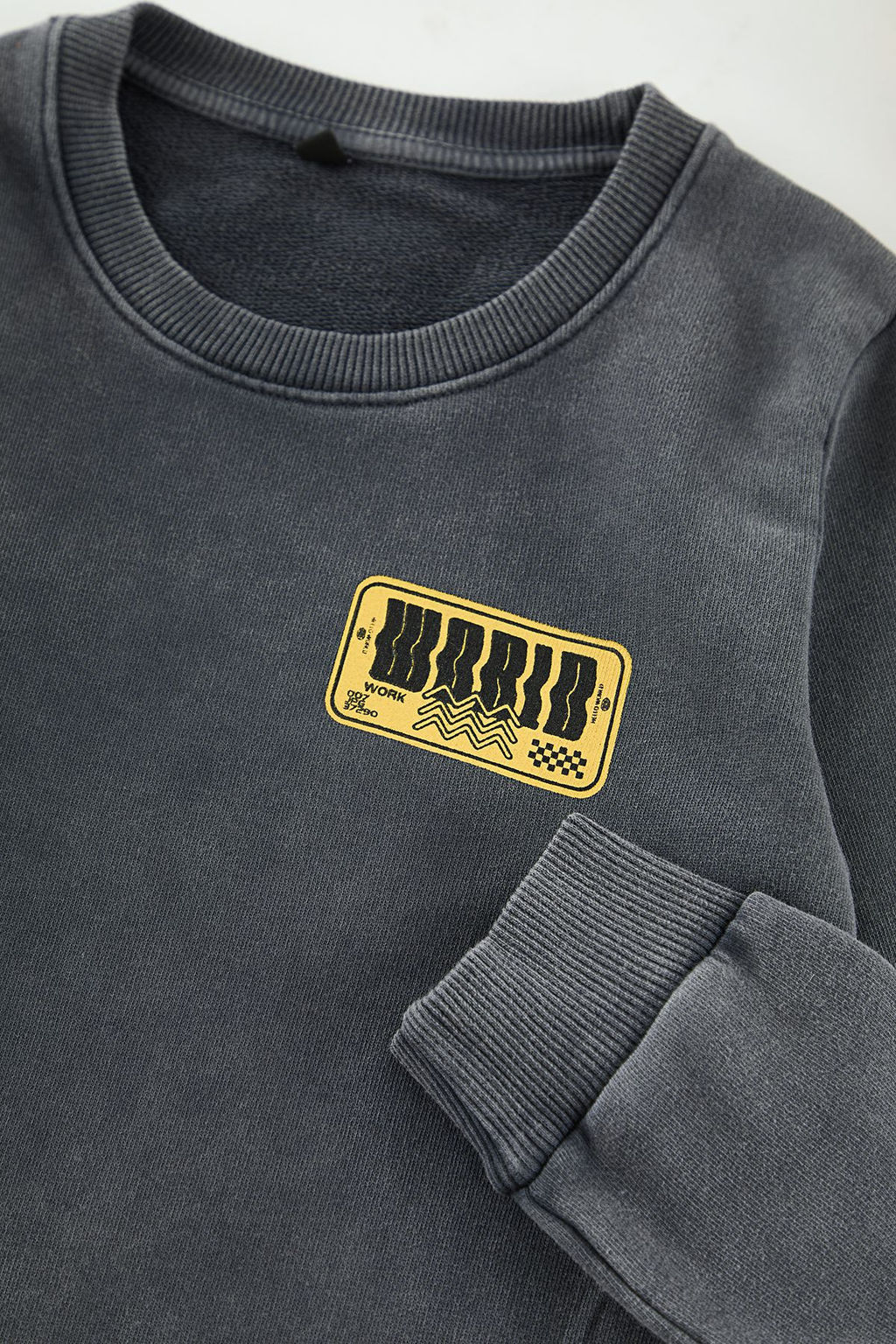 Antrasit Erkek Cocuk Bask?l? Orme Mini Me Sweatshirt TKDAW25SW00062 - Trendyolmilla фото 4