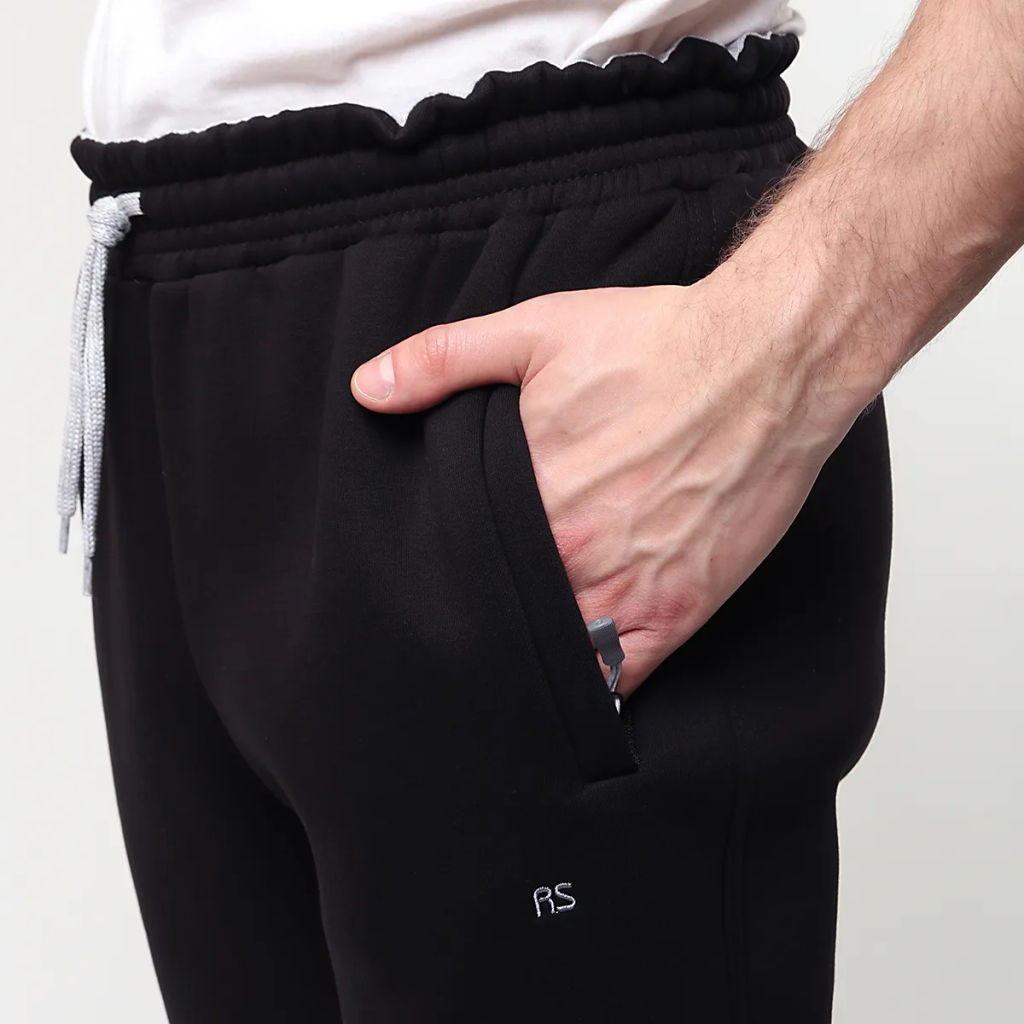 RODOS Брюки М-224 Чёрный/Серый