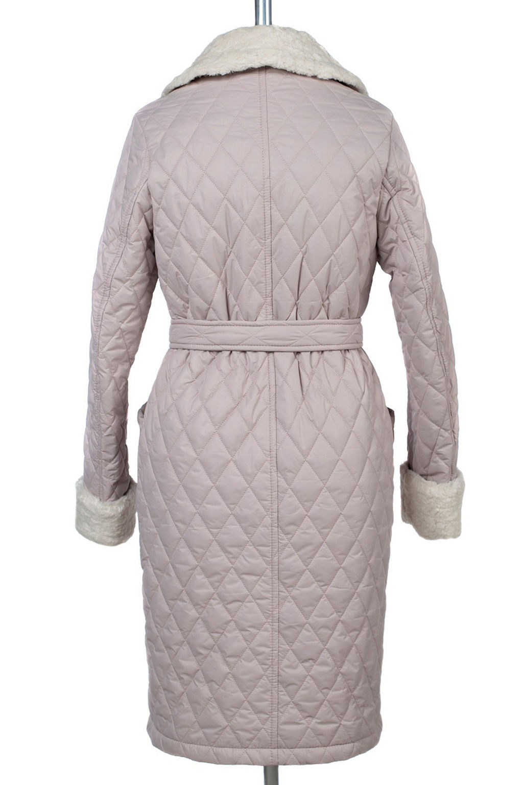 01-11626 Пальто женское демисезонное (пояс) - El podio фото 8