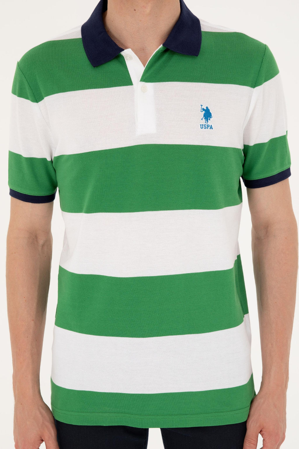 Мужская зеленая футболка Неожиданная скидка в корзине - U.s. polo assn фото 6