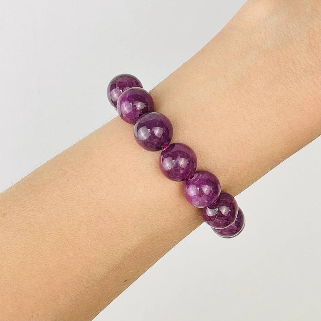 Браслет из Рубина Корунд 18,5 см