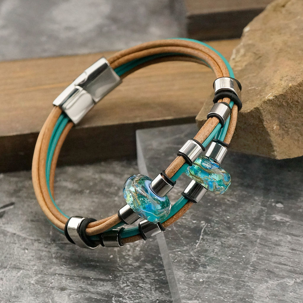 Браслет из муранского стекла