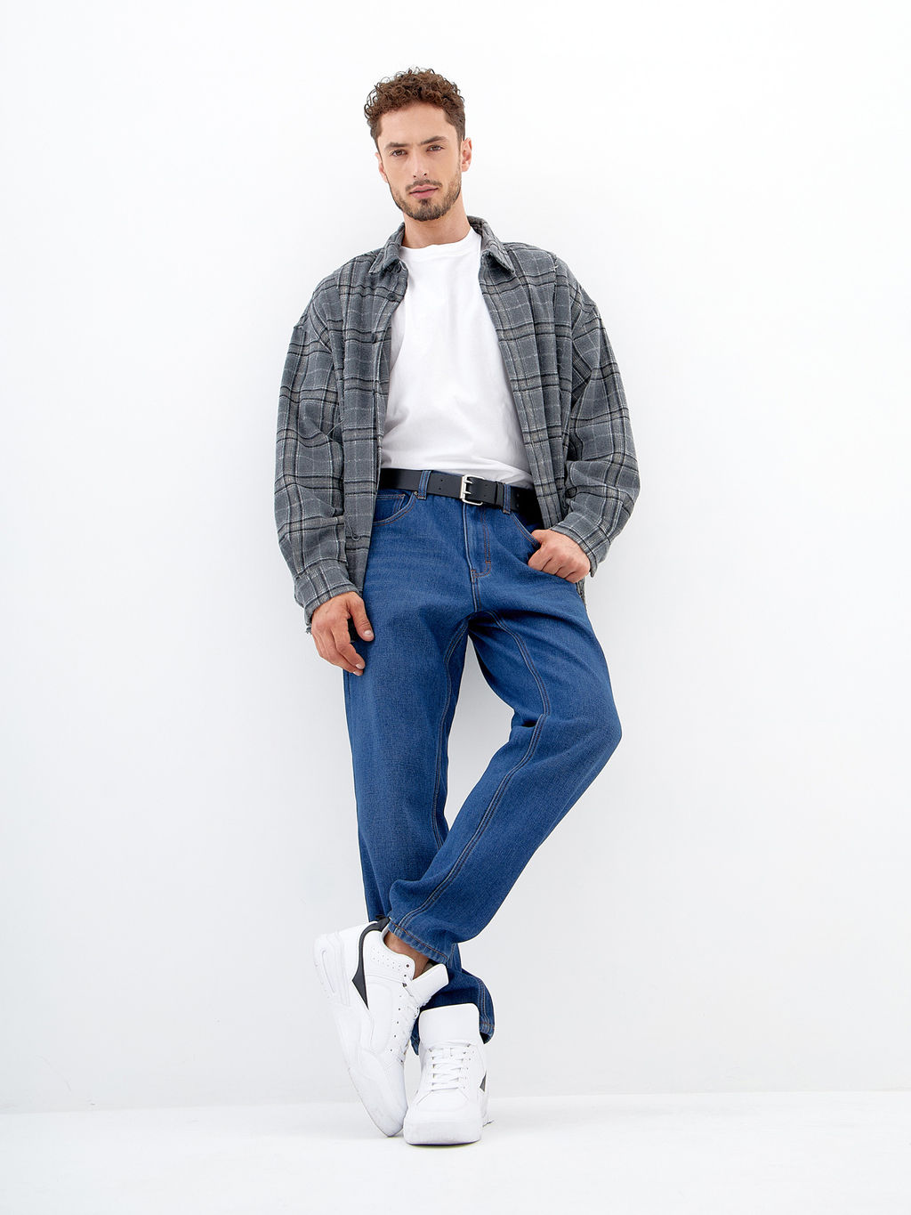 Утепленные Мужские джинсы TAPER-SLIM - Mossmore фото 35