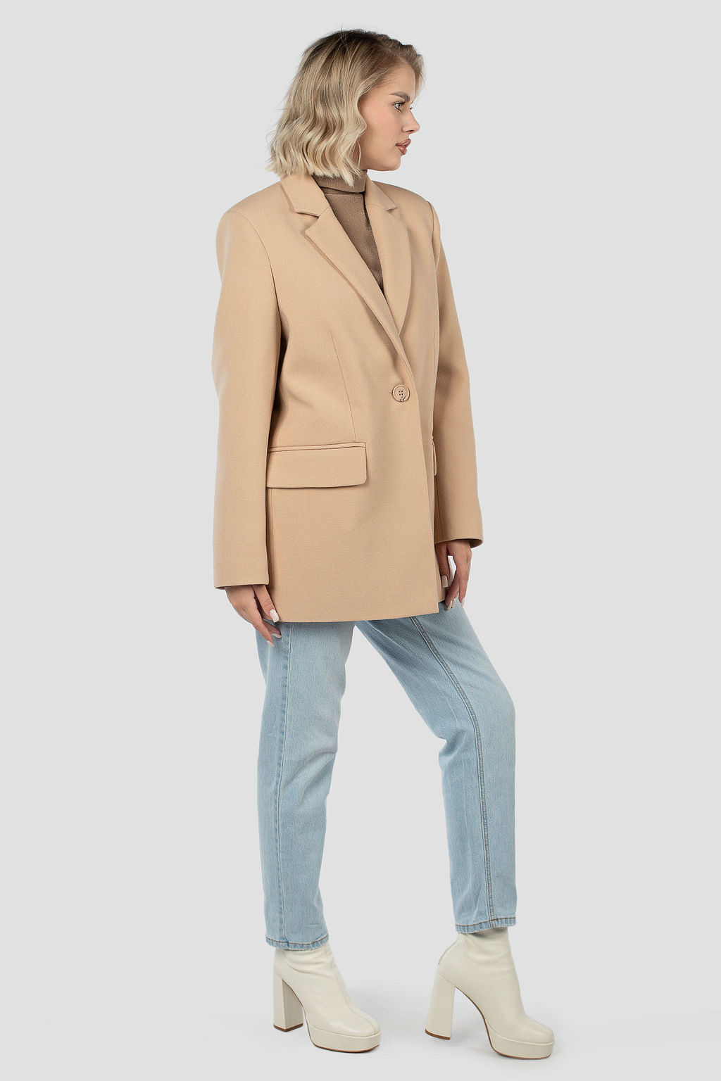 Пальто женское демисезонное