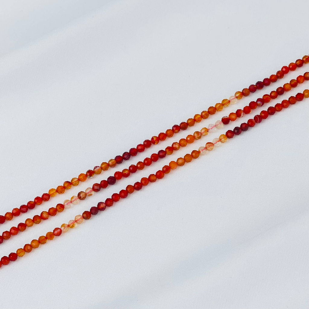 Бусины для украшений из Сердолика 39 см