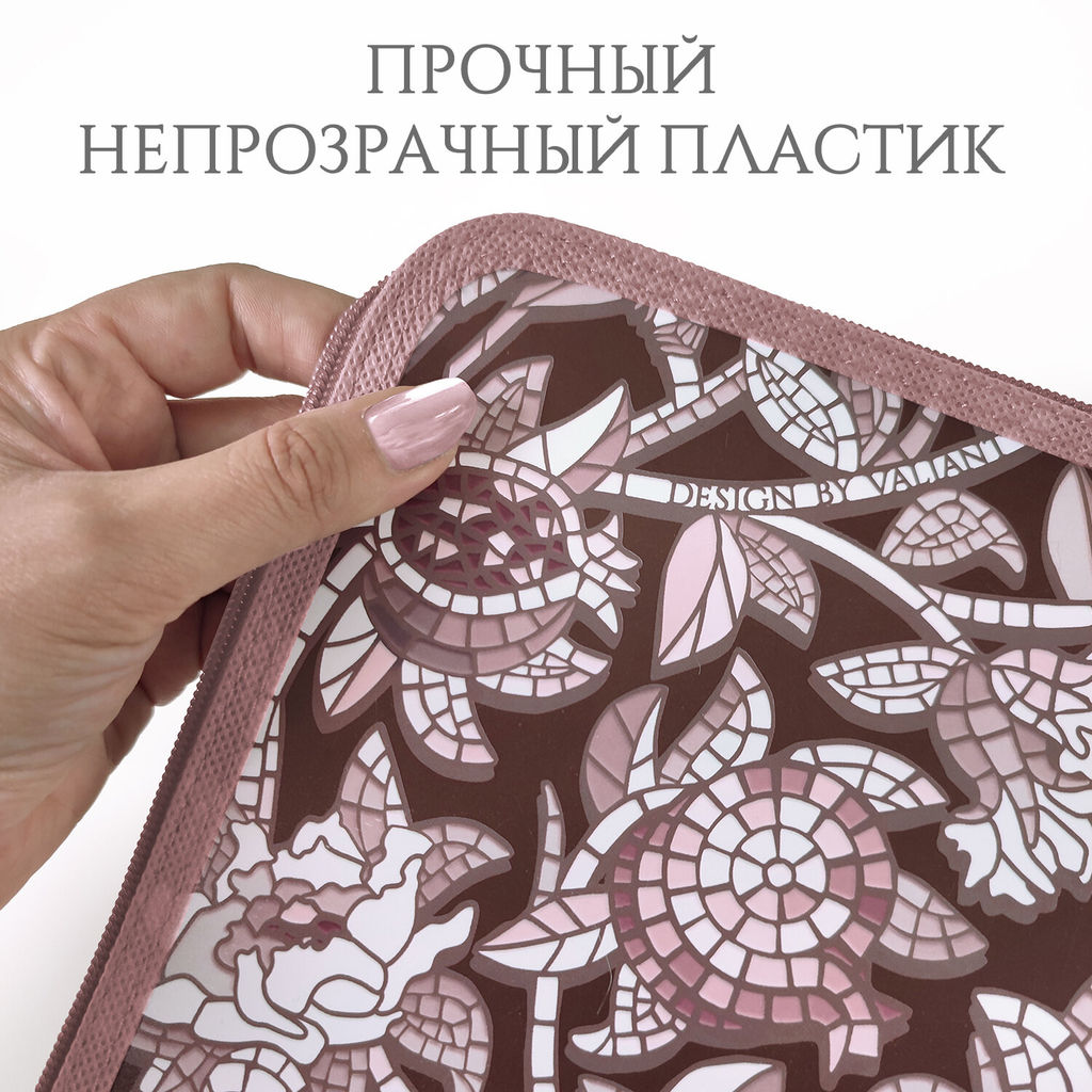 VAL OV-ZIP-LMS Набор кофров д/хран. с молн. 3шт.,40*30*25см, 30*28*15см,30*15*15см,OPUS ROMANO VENUS, шт