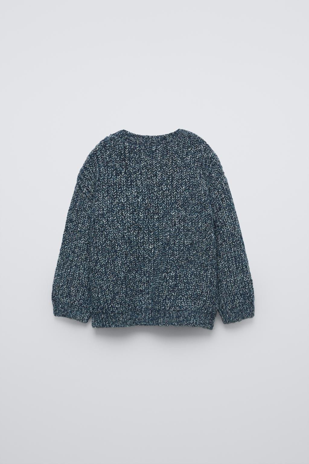 BLENDED KNIT SWEATER - Zara фото 7