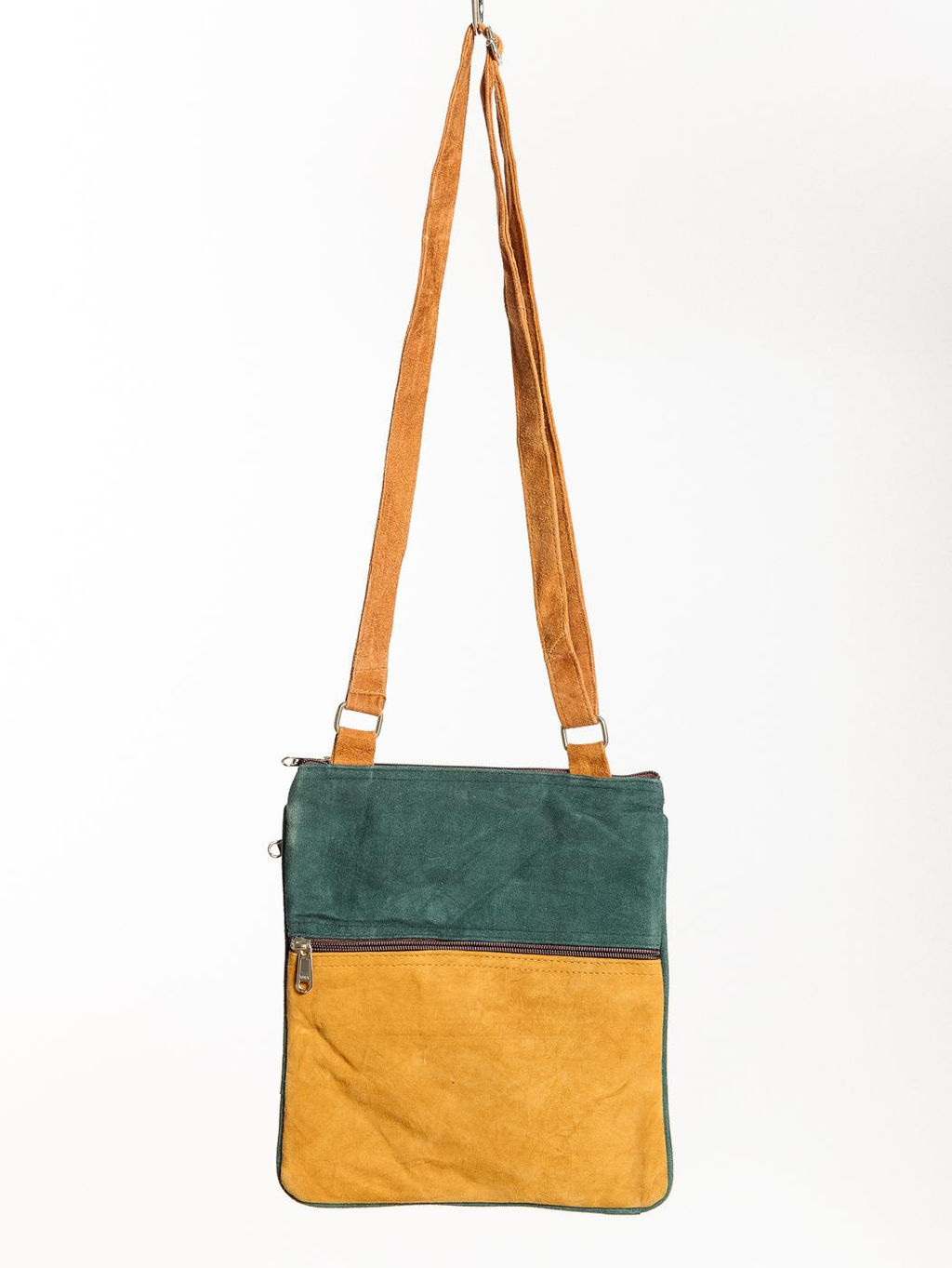 Сумка замшевая в ассортименте через плечо 1107/20 - Ганг фото 3