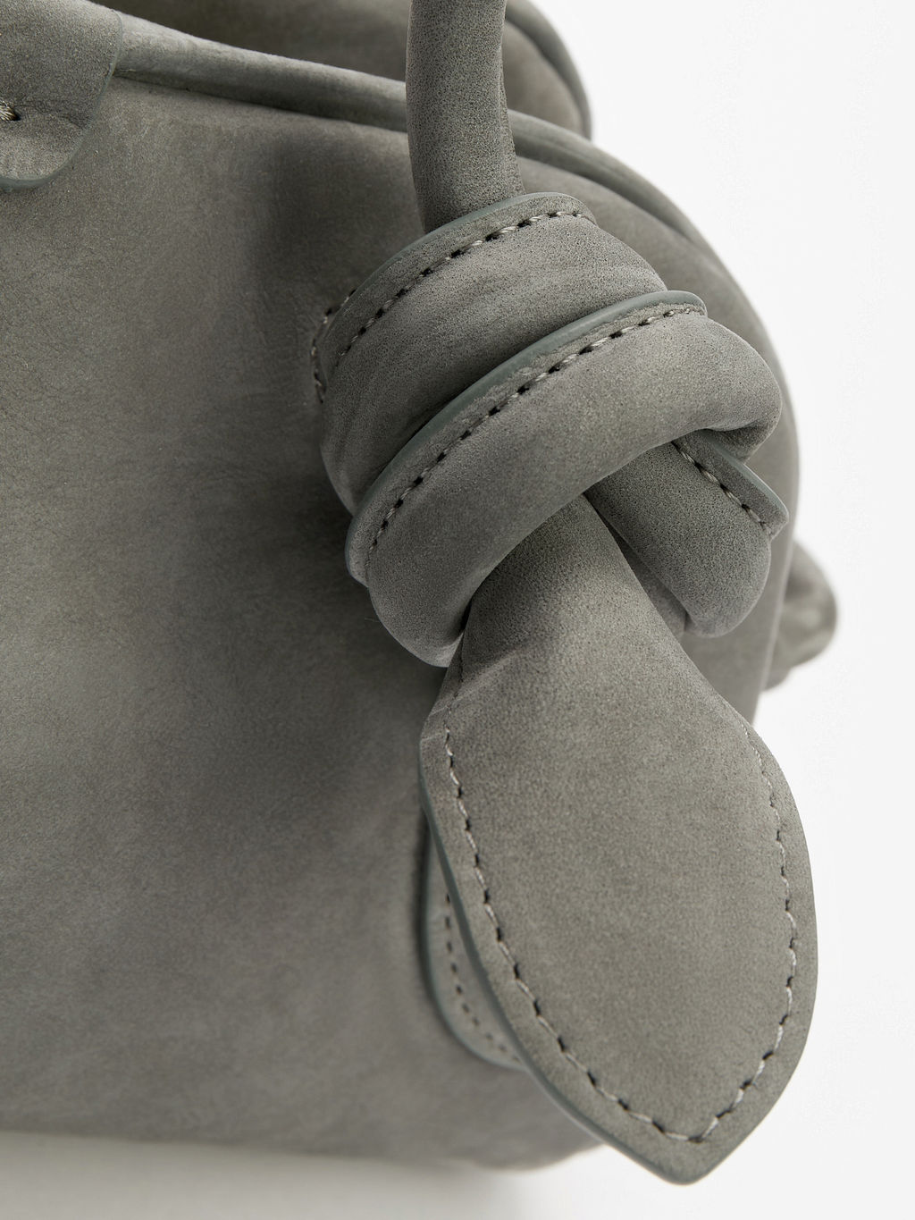 Женская сумка с ручками MAISON DAVID NATALY MINI Артикул 4638069, светло-серый фото 3