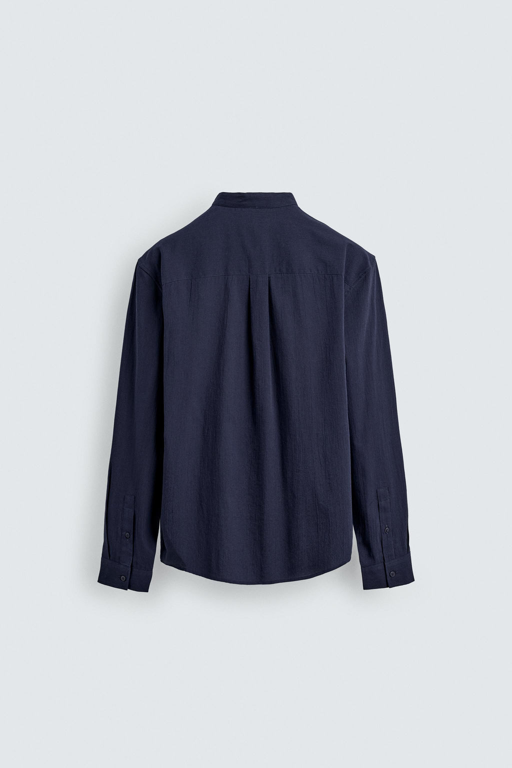 CAMISA EFECTO ARRUGADO / Azul - Zara фото 8