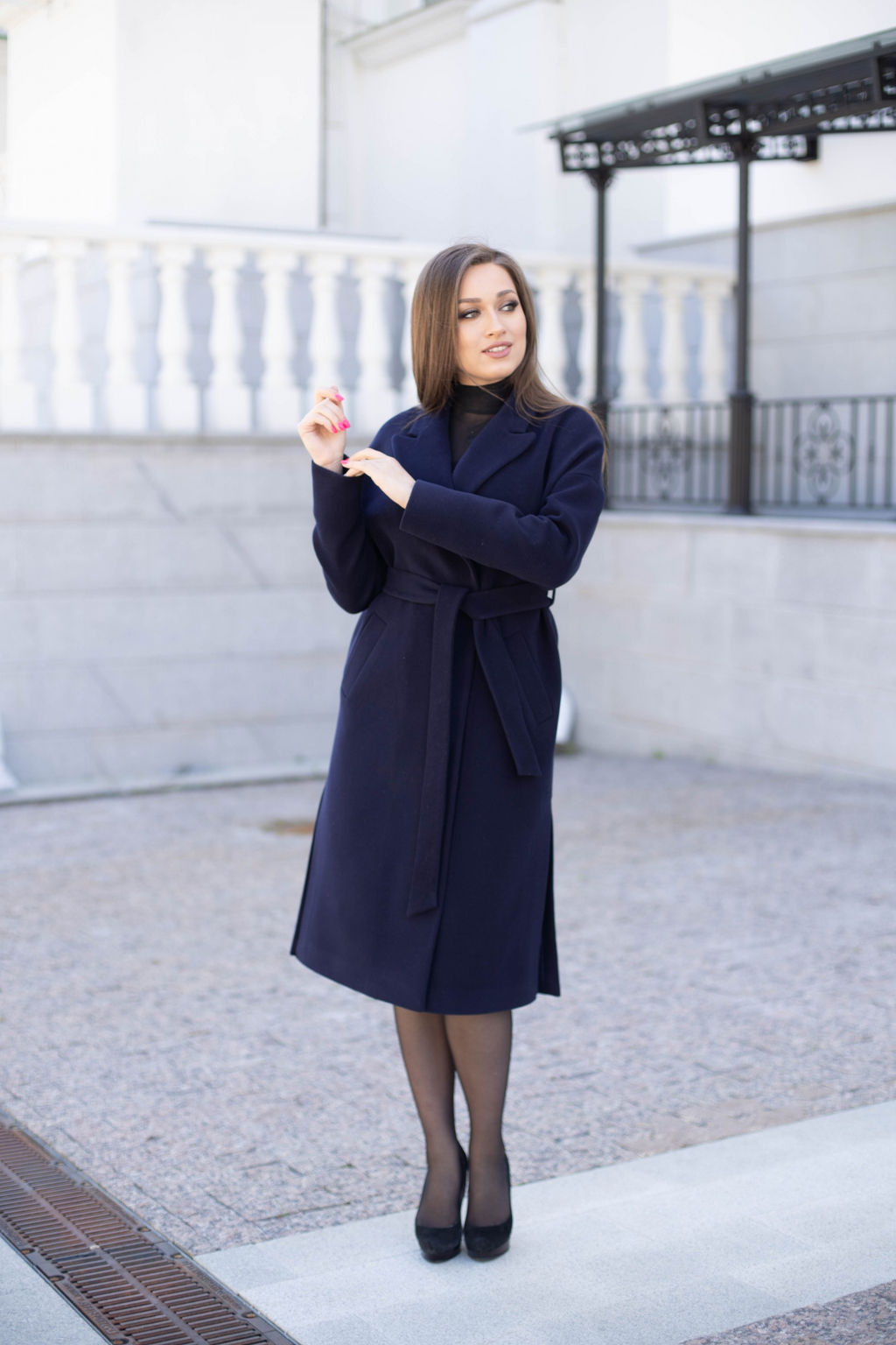 Пальто женское демисезонное 21820 (кремовый) - Kankan фото 23