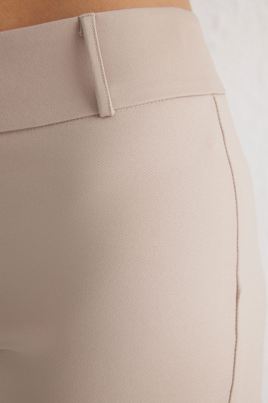 TRENDYOLMILLA Siyah Ispanyol Paca Normal Bel Dokuma Pantolon TWOSS25PL00065 фото 5