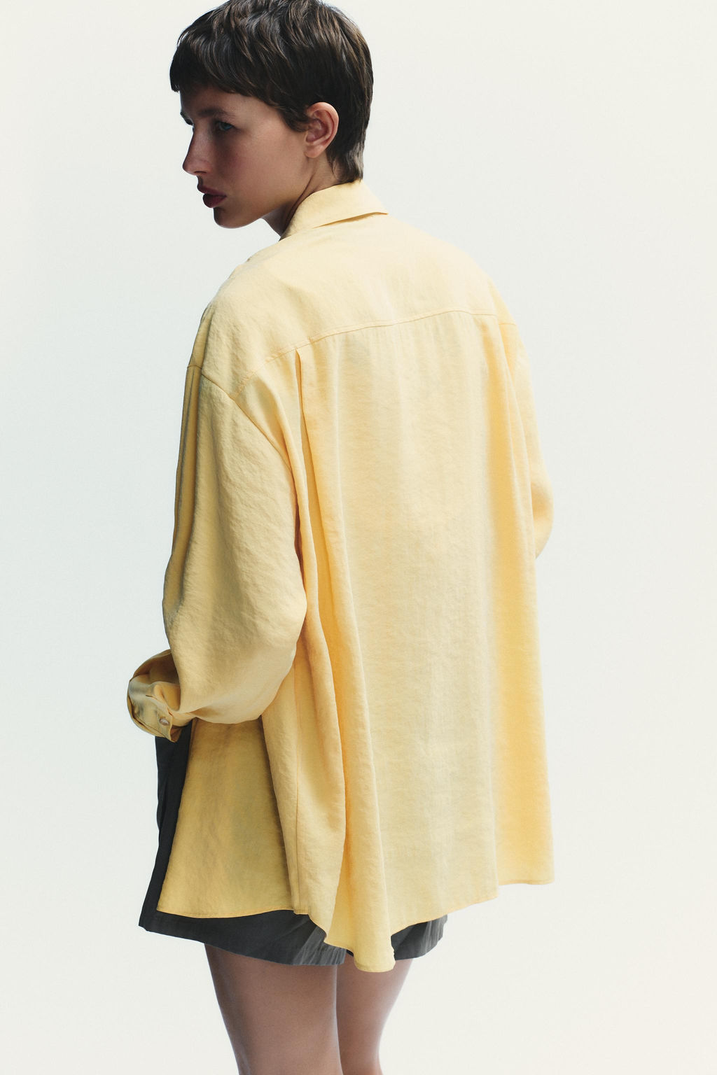 OVERSIZE FLOWING SHIRT - Zara фото 4