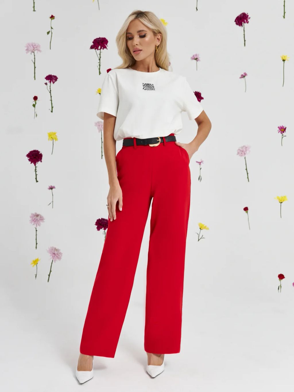 Базовая футболка 95% хлопок, 5% эластан (197-41)