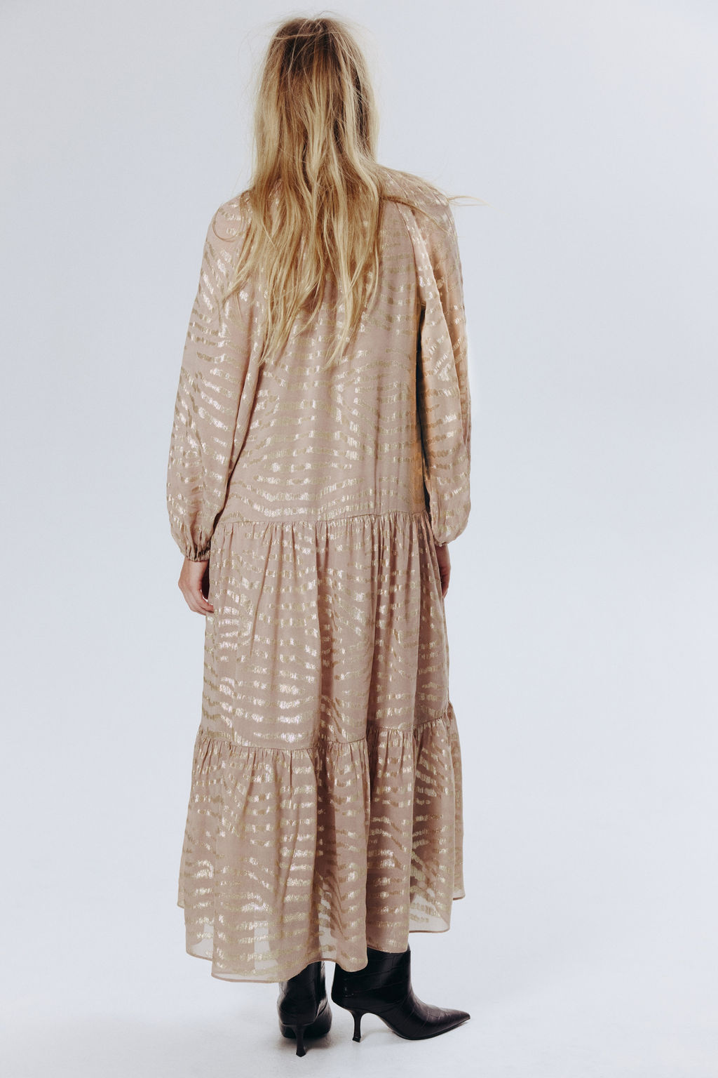 Vestido en tejido jacquard - H&m фото 3