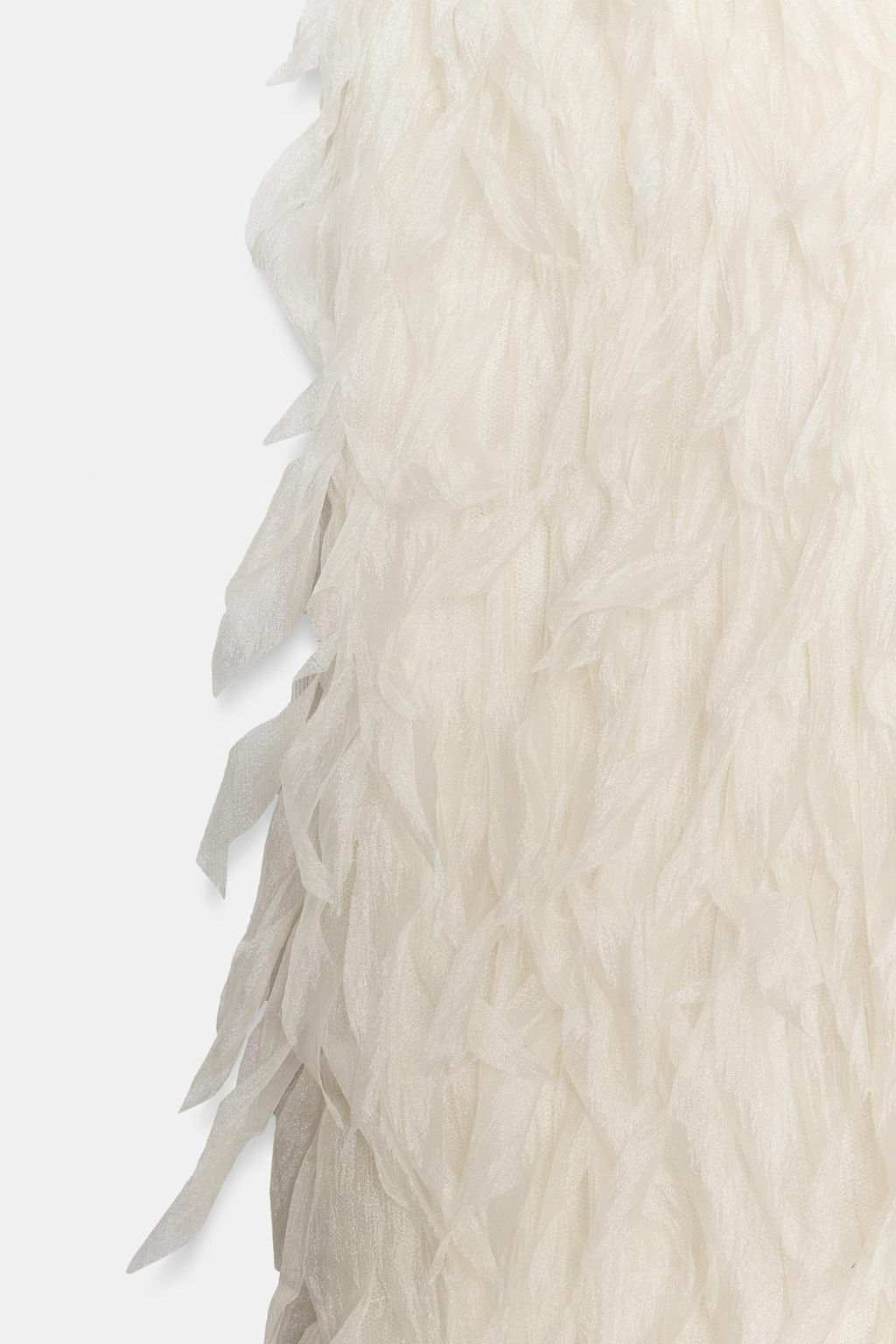 FALDA PLUMAS ZW COLLECTION LIMITED EDITION / Crudo - Zara фото 4