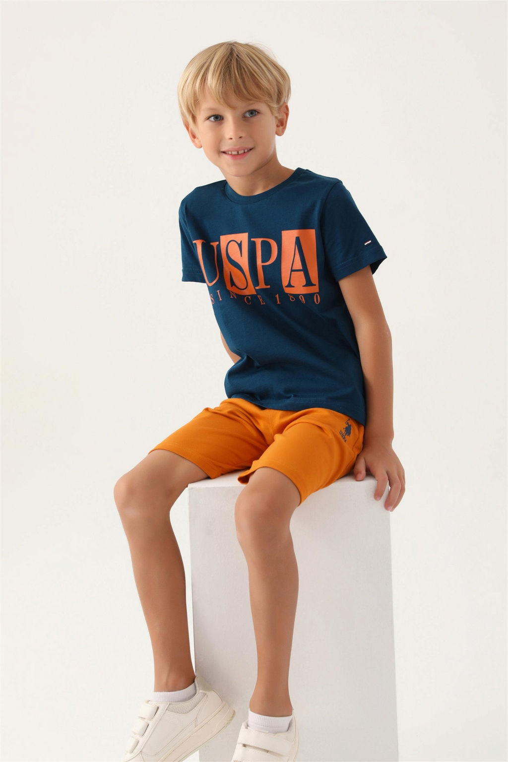 Серый пижамный комплект для мальчика - U.s. polo assn фото 3