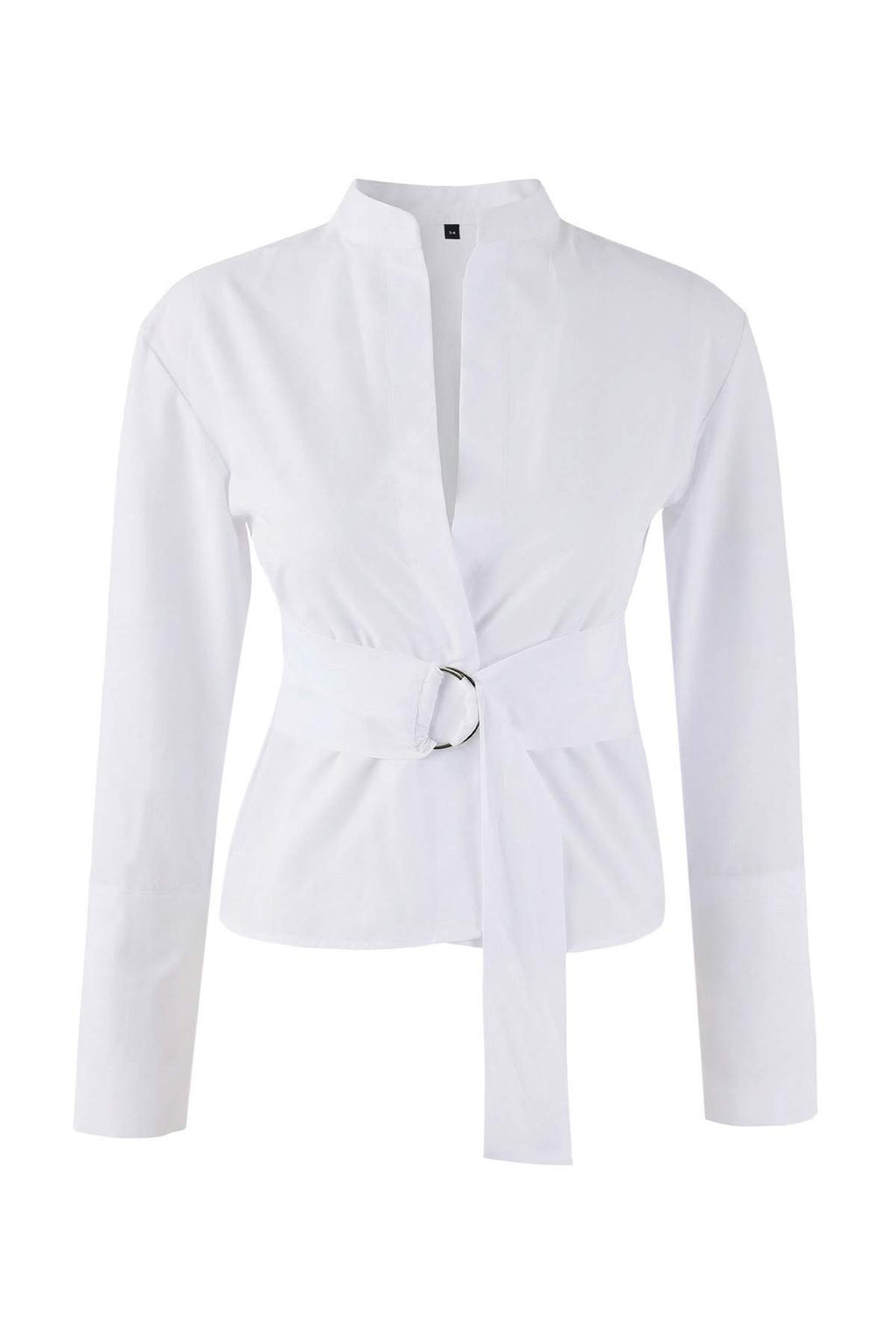 Siyah Kusakl? Onu C?tc?tl? Ayarlanabilir Gomlek TWOAW26GO00067