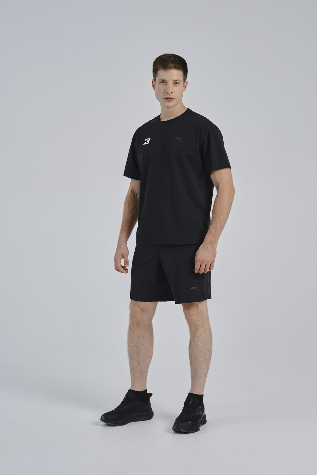 Шорты текстильные Черный - Anta фото 6