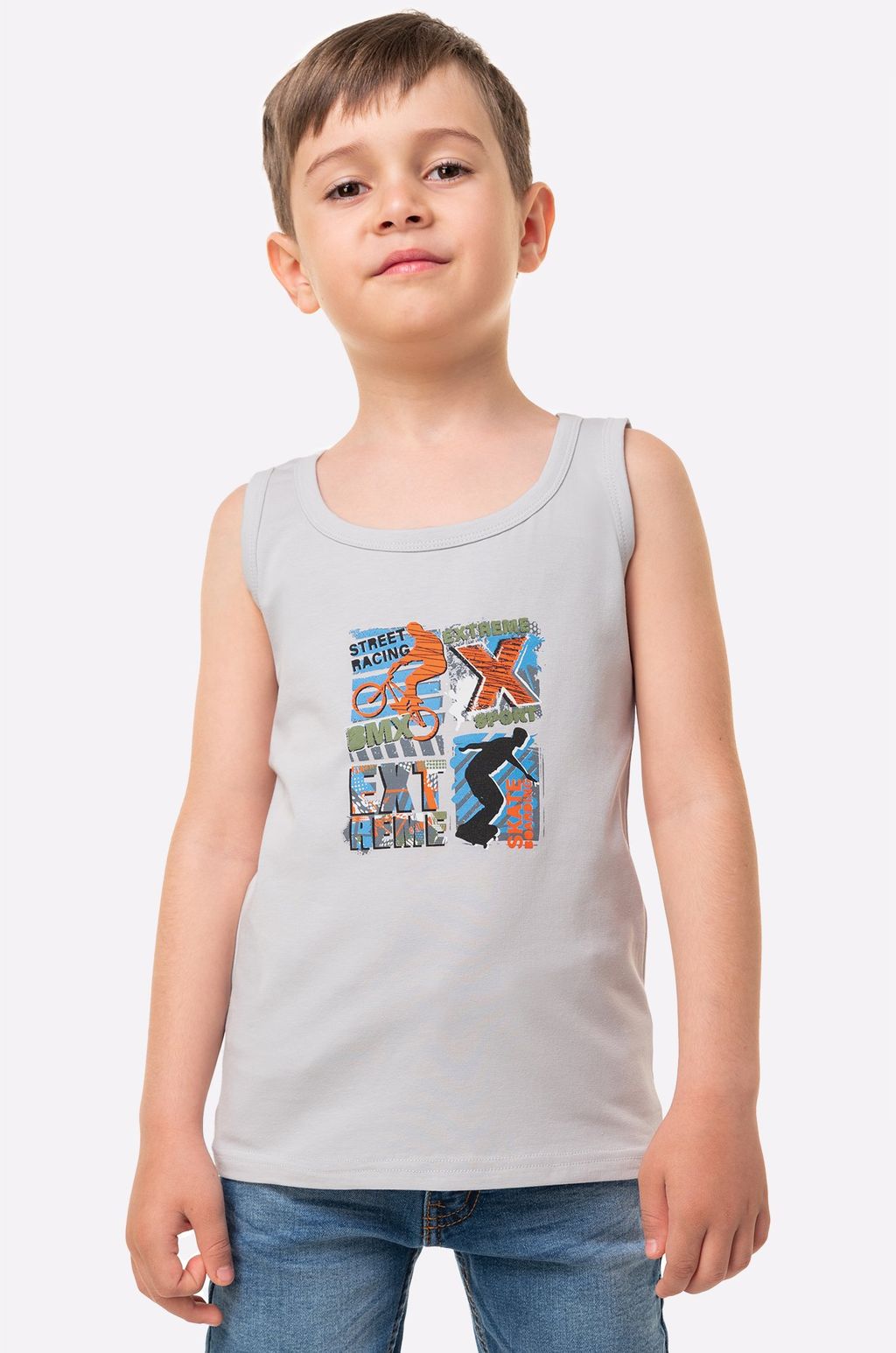 Майка для мальчика 3шт. Happy Fox  фото 4