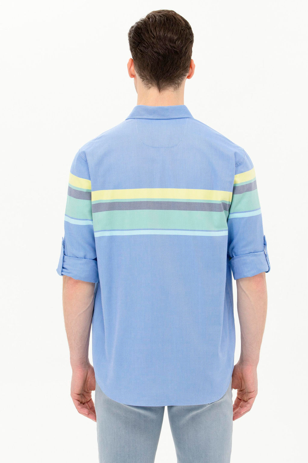 Мужская рубашка Saks Узунколь - U.s. polo assn фото 5