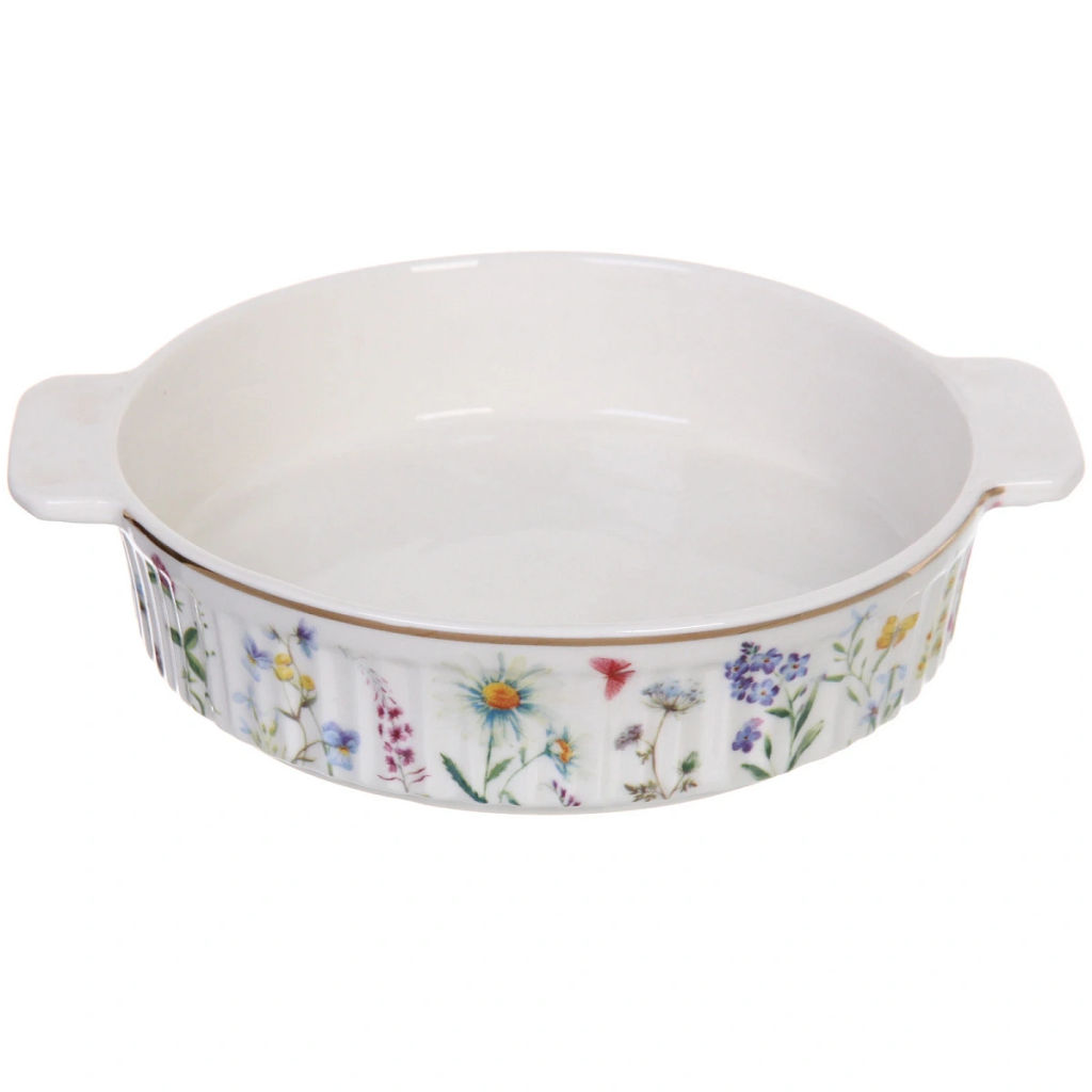 Форма керамическая для запекания "Альпийский луг" 0,5л 20*17*4,5см