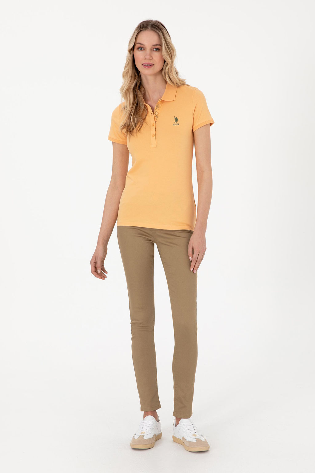 Kad_n Turuncu Basic Ti__rt Sepette S_rpriz _ndirim - U.s. polo assn фото 4