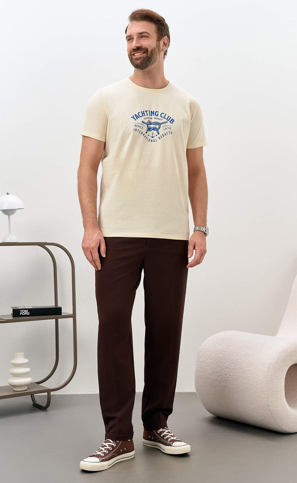 Футболка P611-06-921 l.beige - Primm фото 11