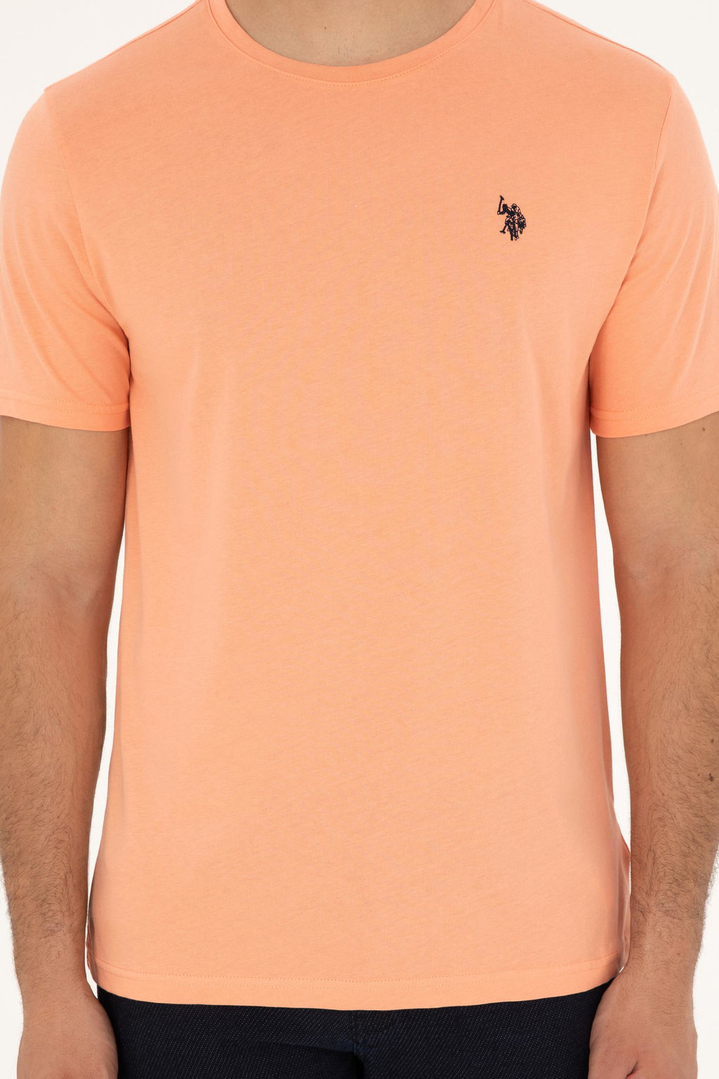 Мужская базовая футболка Salmon - U.s. polo assn фото 6
