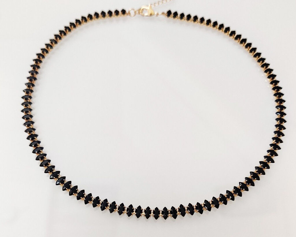 Колье с цирконами