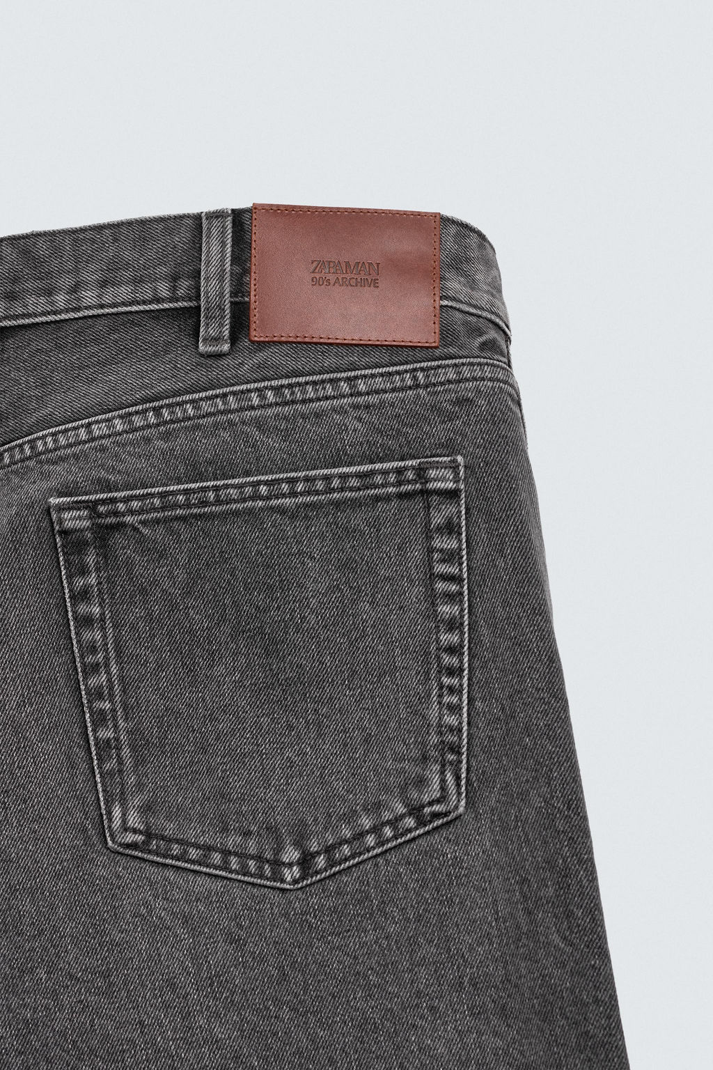 JEANS STRAIGHT BOOTCUT FIT LIMITED EDITION / Gris - Zara фото 9