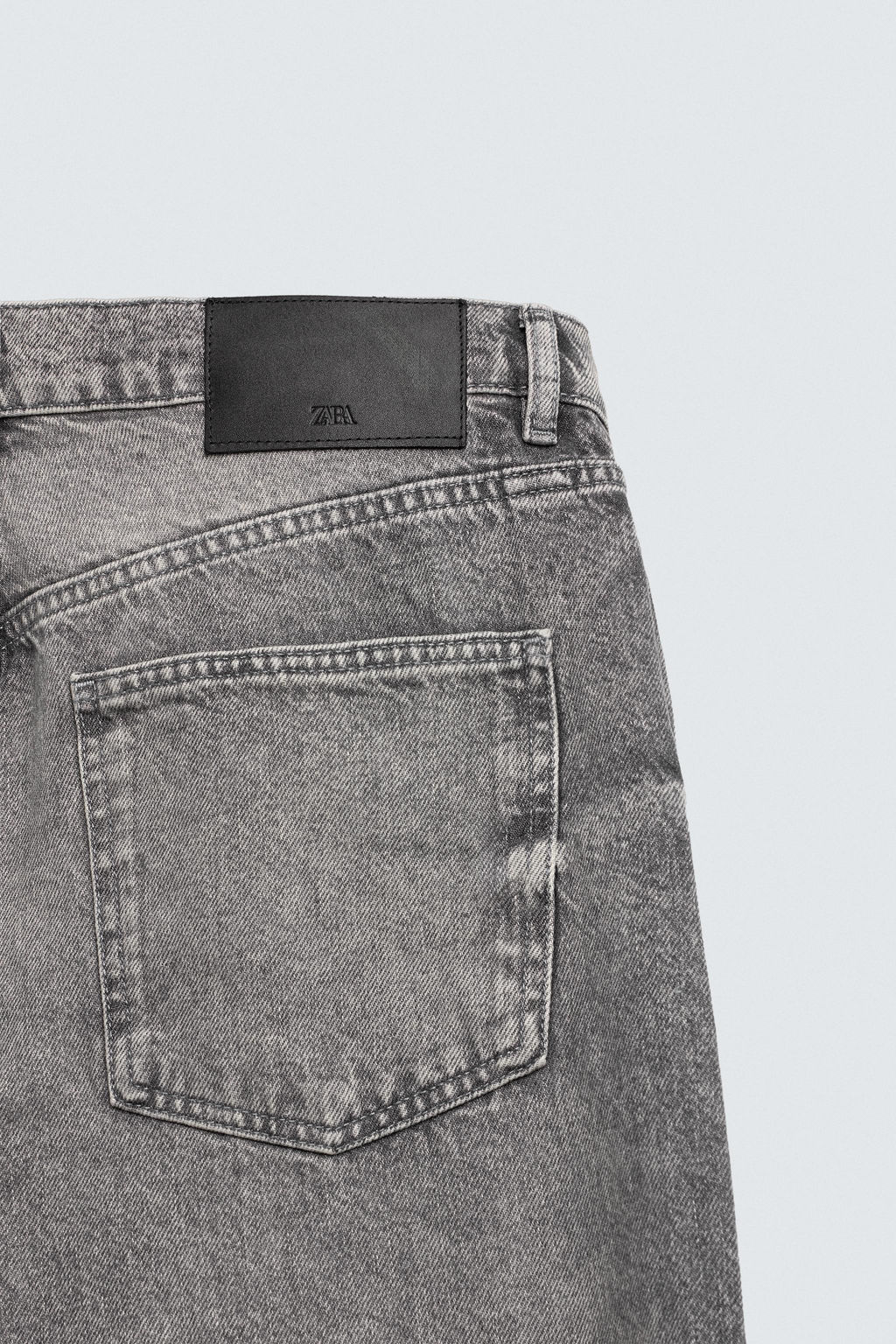 JEANS LOOSE FIT / Gris - Zara фото 11