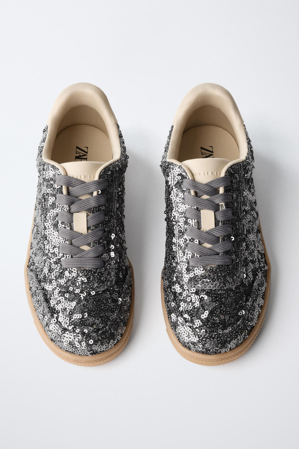 sequin sneakers - Zara фото 14