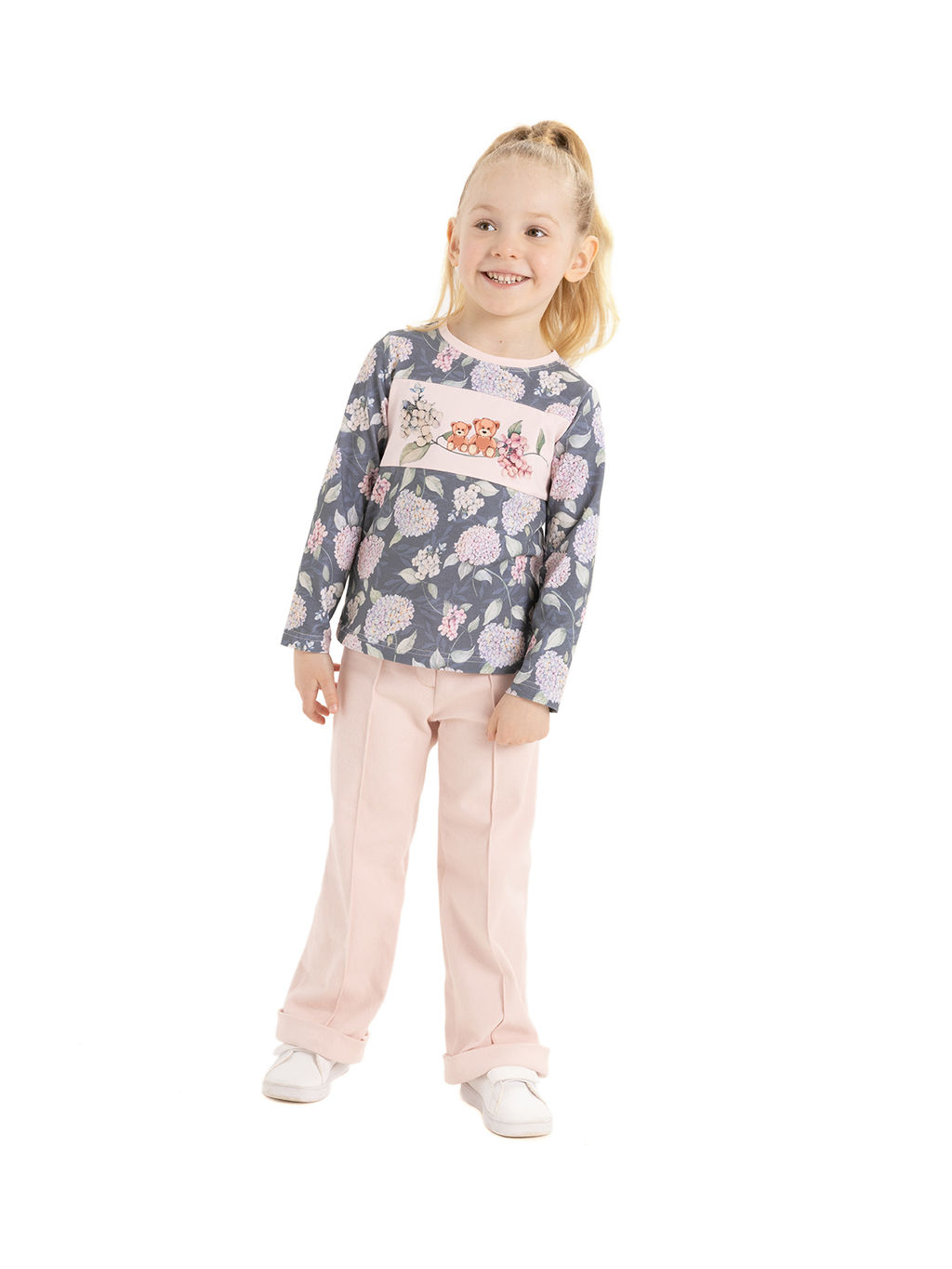 Брюки д/дев. О66160 - Карамелли фото 4