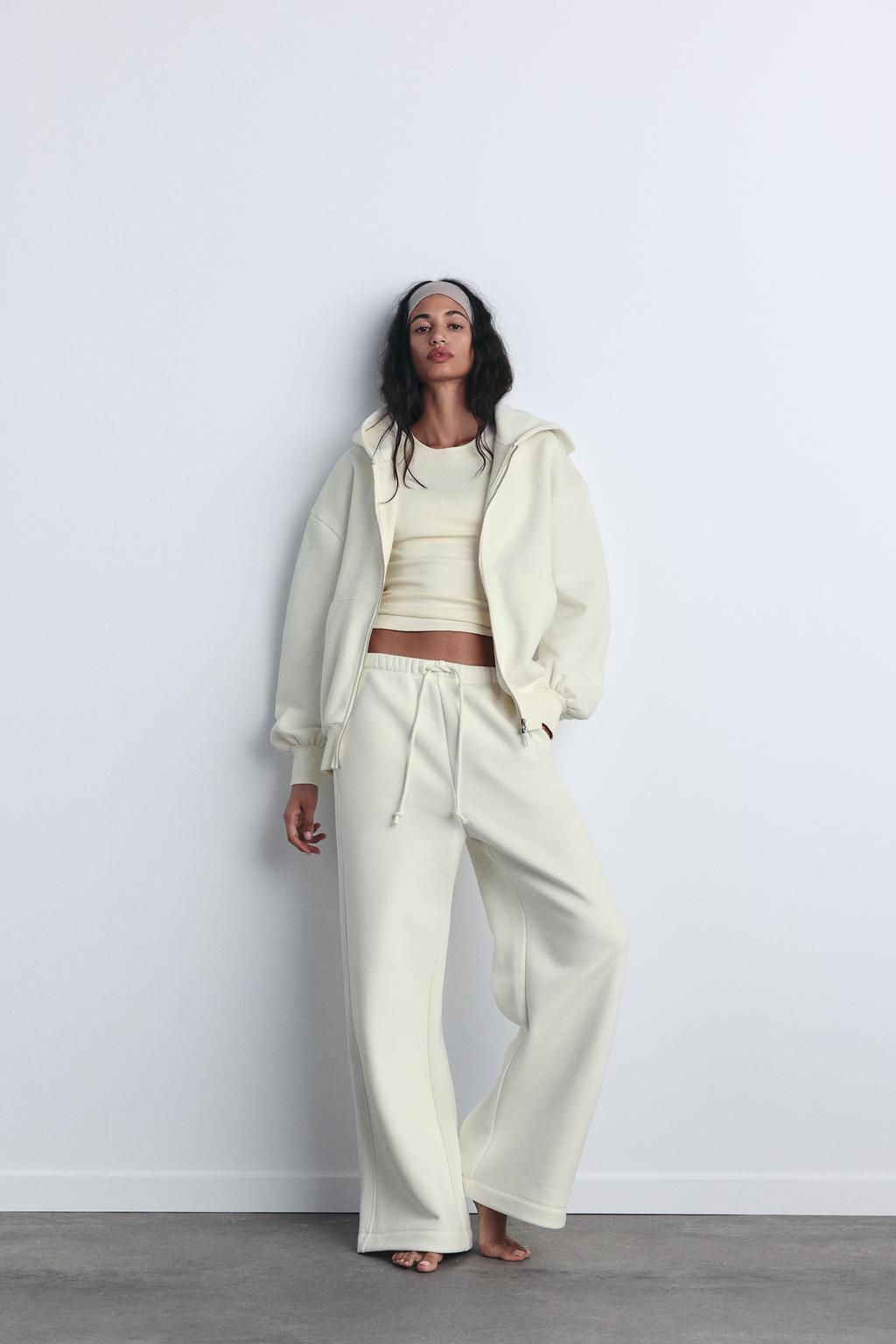 STRAIGHT-LEG PLUSH TROUSERS - Zara фото 11