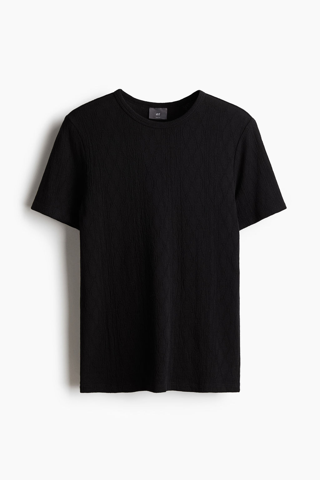 Camiseta con textura Slim Fit - H&m фото 8
