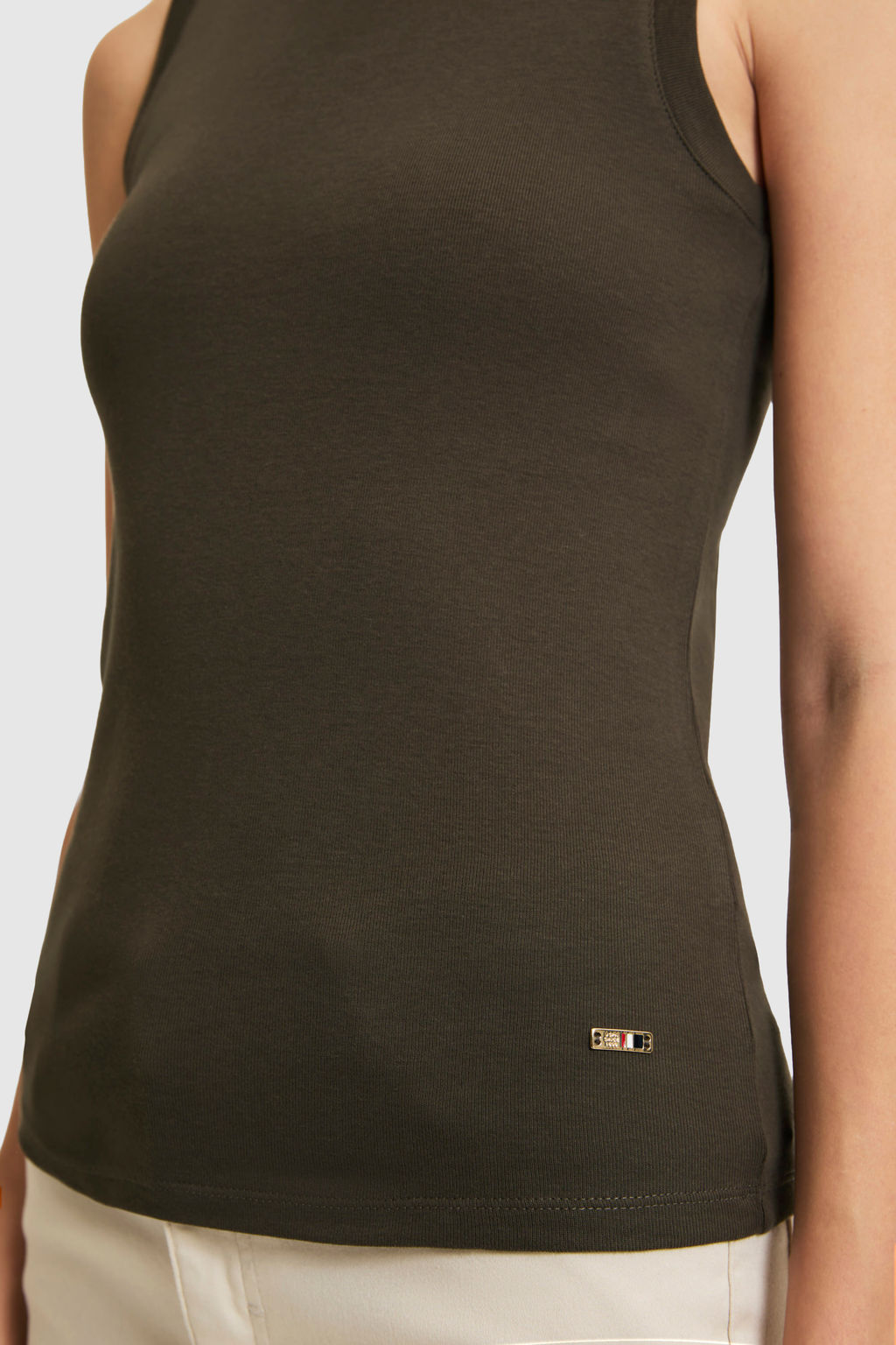 Kad_n Koyu Bisiklet Yaka Basic Ti__rt - U.s. polo assn фото 6