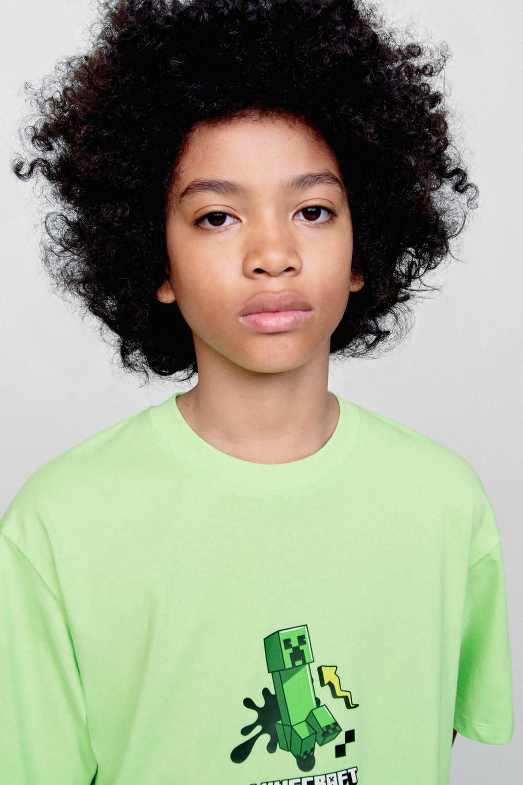 MINECRAFT MOJANG AB BASKILI T-SHIRT - Zara фото 4