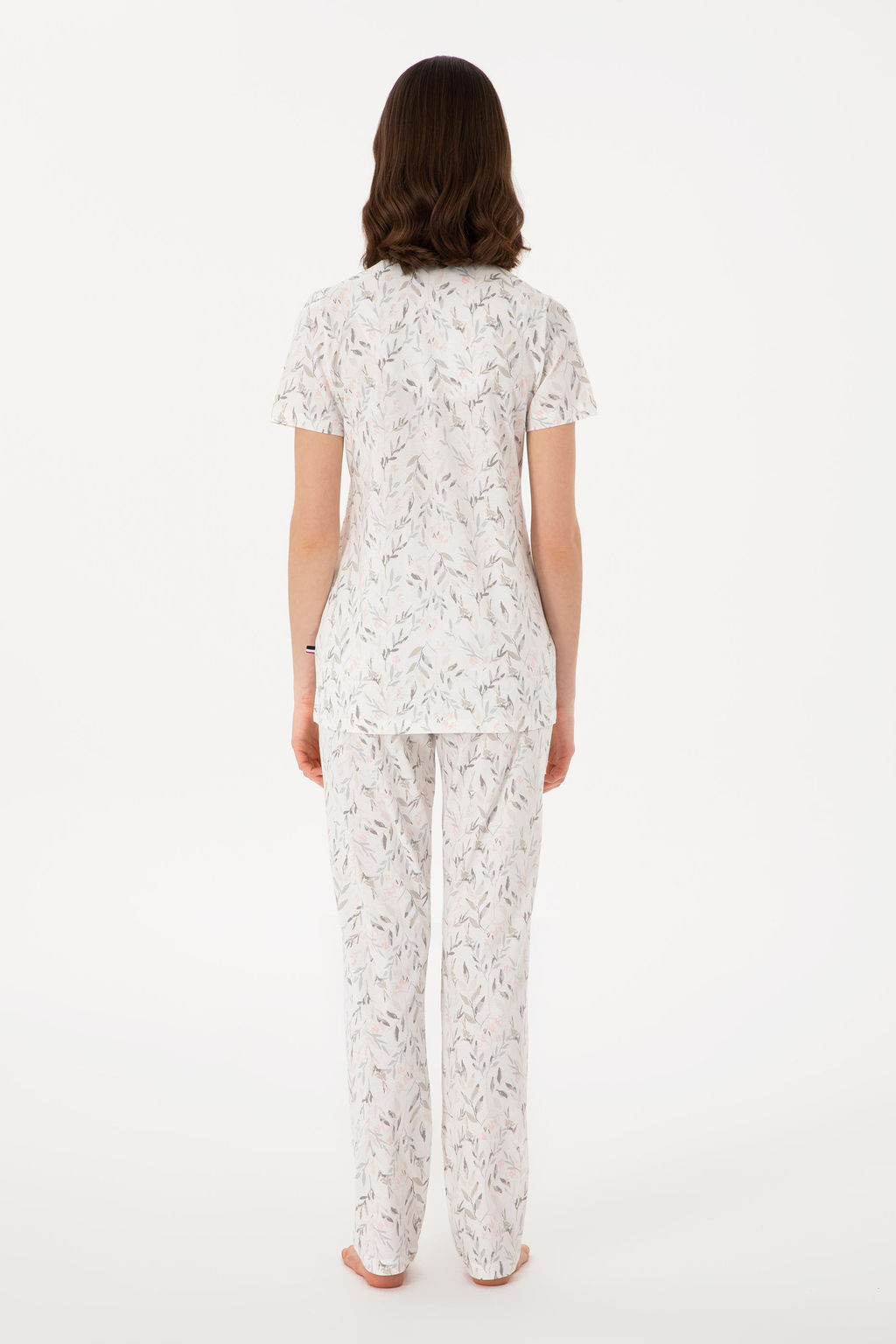 Kad_n Ekru Pijama Tak_m_ Sepette S_rpriz _ndirim - U.s. polo assn фото 5