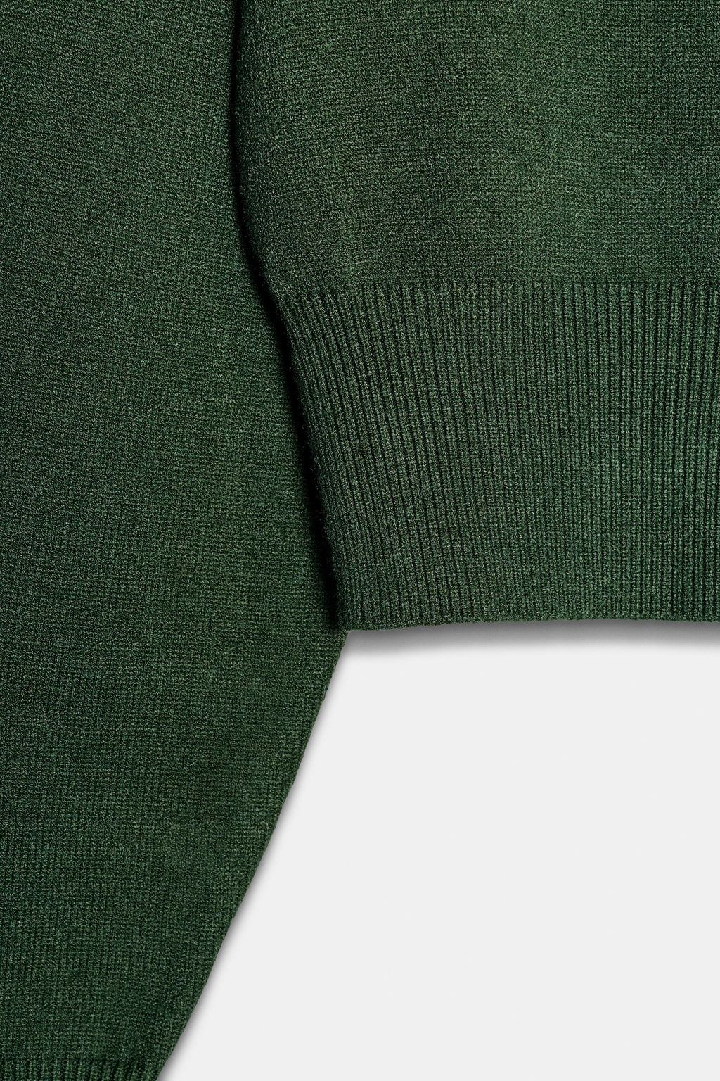 CROPPED PLAIN KNIT JUMPER - Zara фото 5
