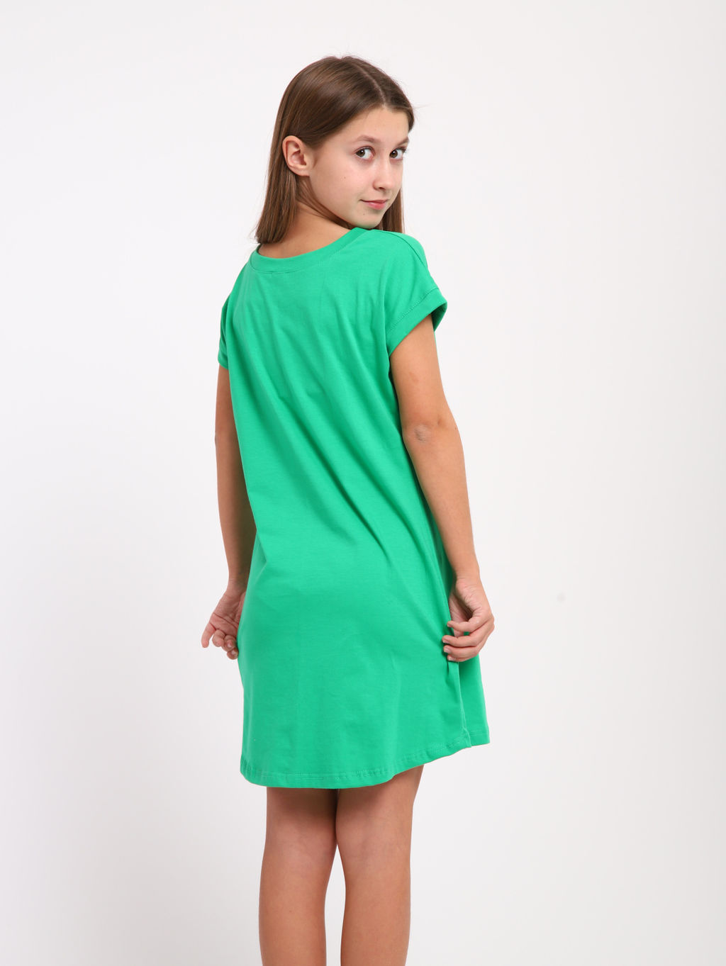 Туника "Малышка" зеленый