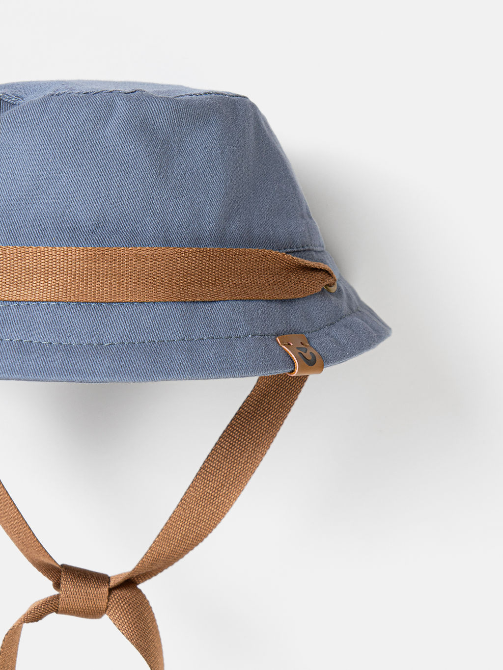 Панама хлопковая Графит - Bungly фото 8