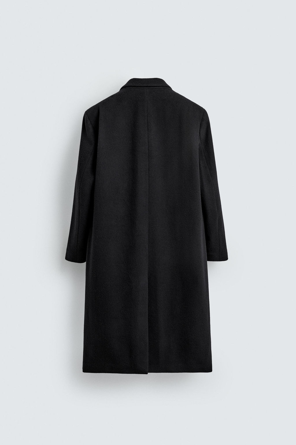 DOUBLE-BREASTED WOOL BLEND COAT AARON LEVINE X ZARA фото 9