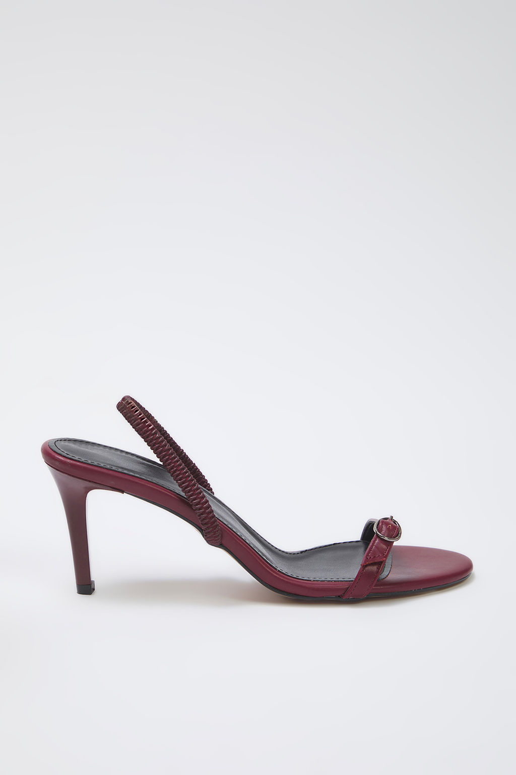 Trendyol Shoes Siyah Toka Detayl? Cift Kullan?ml? Ince Topuklu Badem Burun Kad?n Topuklu Sandalet TAKSS25TO00010 - Trendyolmilla фото 9