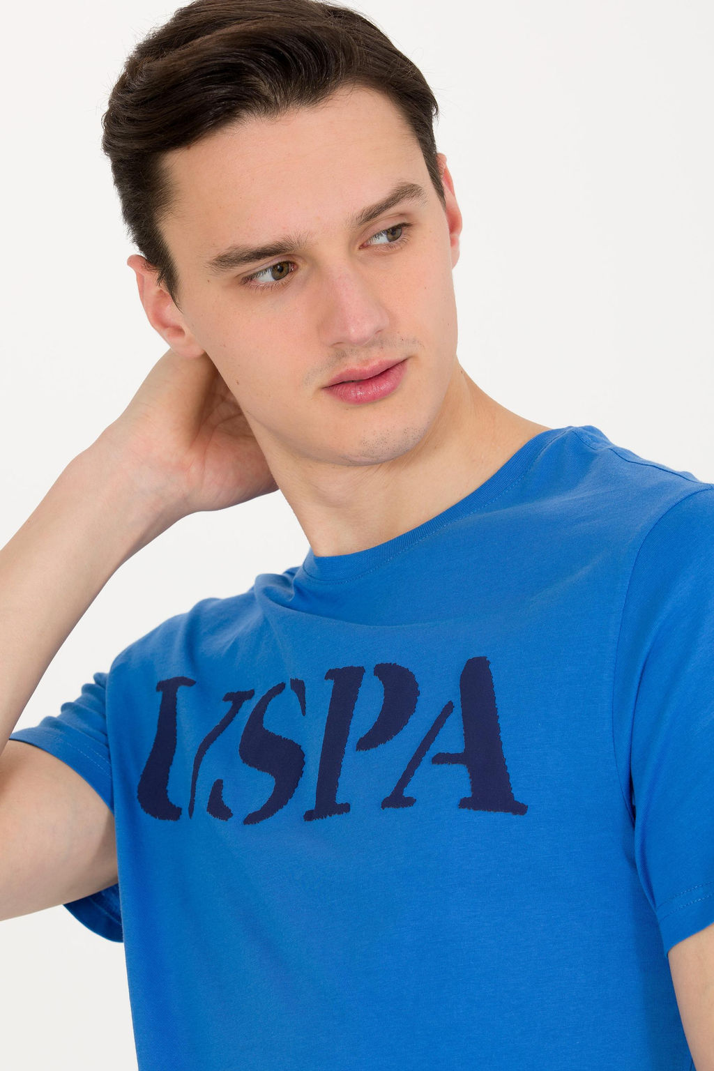 U. S. Polo Assn Мужская футболка Saks Basic с круглым вырезом - U.s. polo assn фото 2