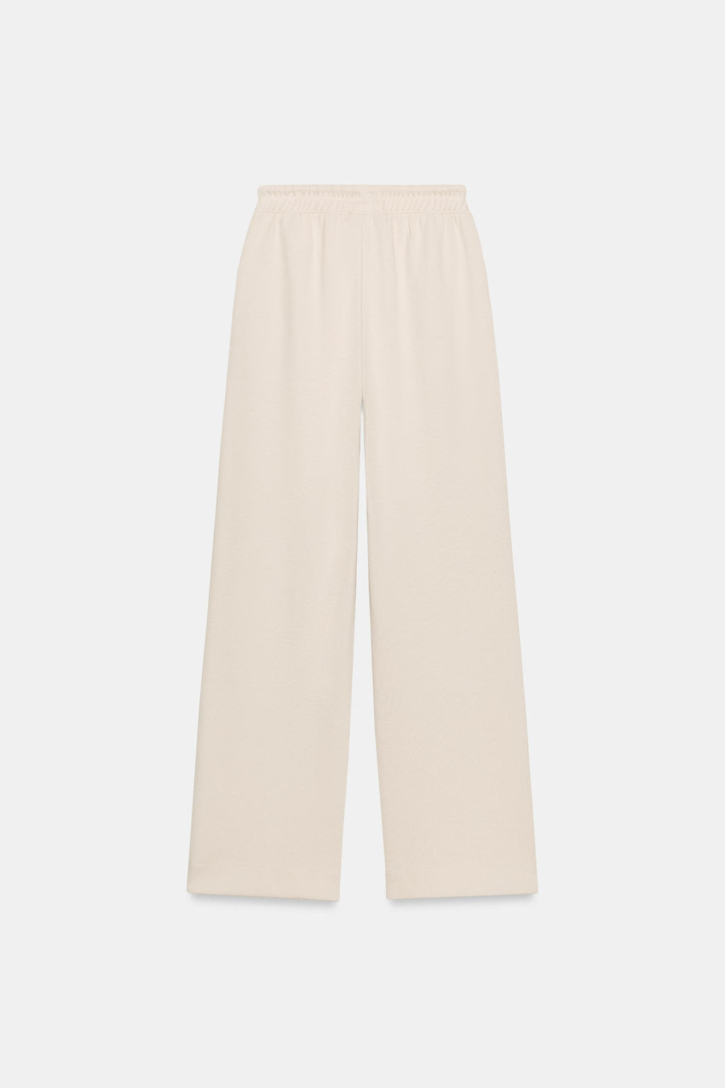 PANTAL?N INTERLOCK EFECTO LAVADO / Crudo - Zara фото 8