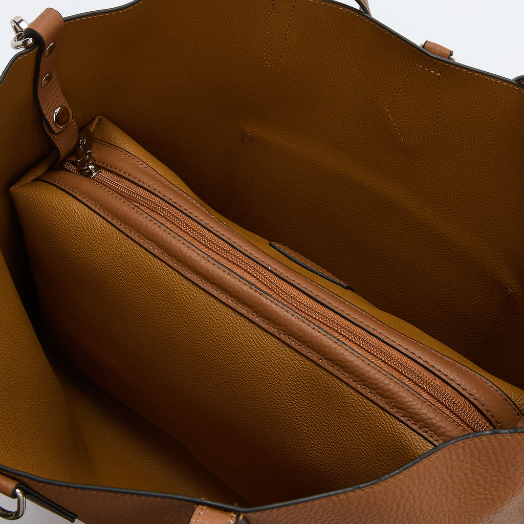 Женский тоут TENDANCE Артикул 4173304, карамельный  фото 5